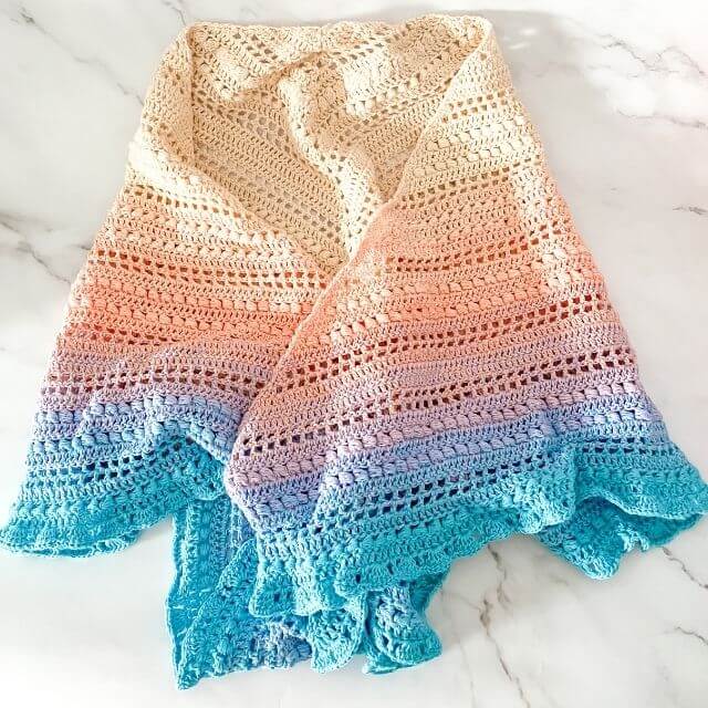 Handgemaakte gehaakte sjaals door By Adinda